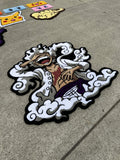 Luffy Gear 5 custom rug