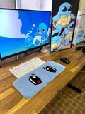 Squirtle Keyboard wrist rest rug